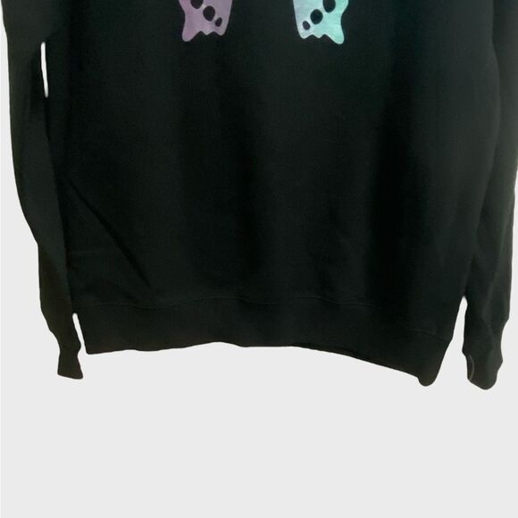 NWT Urban Outfitters Hi Res Butterfly Sweatshirt Women's Size S Black Oversized - Picture 8 of 13